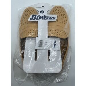 New! Mens Floafers Country Club 4 Mermaid Dune/Gum Water Loafers. Size 11 D